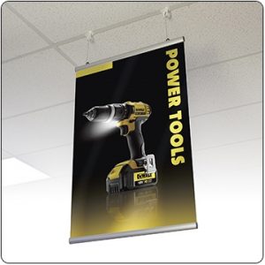 hanging banner