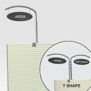 inline sign holder