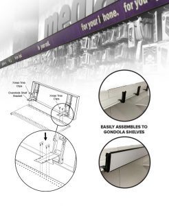 telebracket shelf