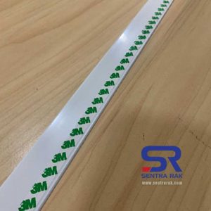 Price Label Tipe Double Tape Putih