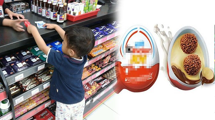 Rak kasir minimarket