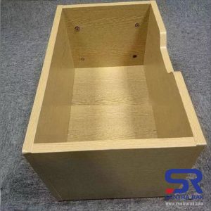 Wooden Box With Wheels H275 L480 D295