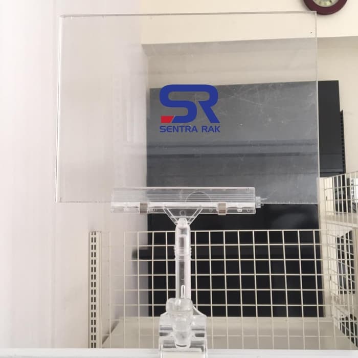 Jual papan akrilik Promosi Minimarket