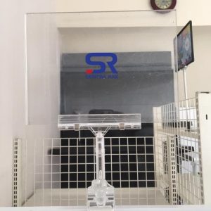 Jual papan akrilik Promosi Minimarket