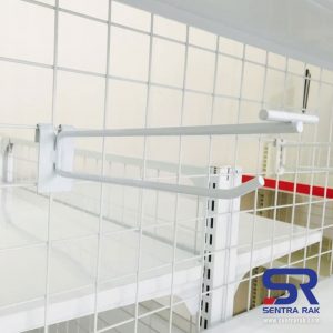 Jual Hook dobel untuk Rak Mesh Toko