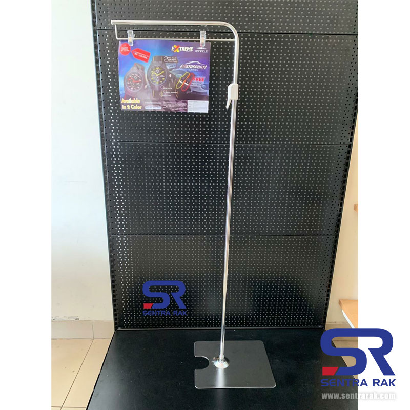 Stand Promosi Toko aluminium