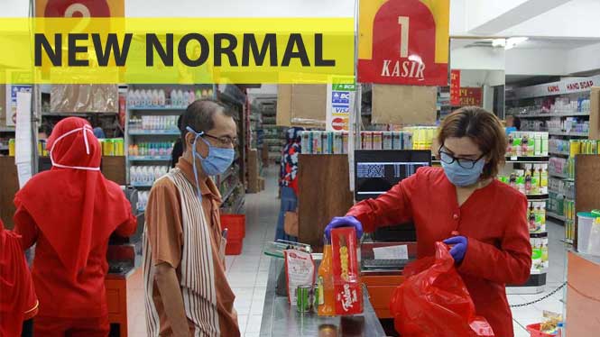 Penerapan Protokol Kesehatan SOP Minimarket saat New Normal Covid 19