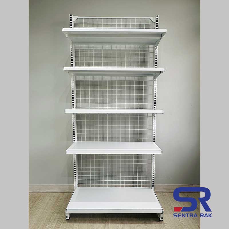 Rak Minimarket SR Single (200x90x35 cm) - 5 susun - Starting