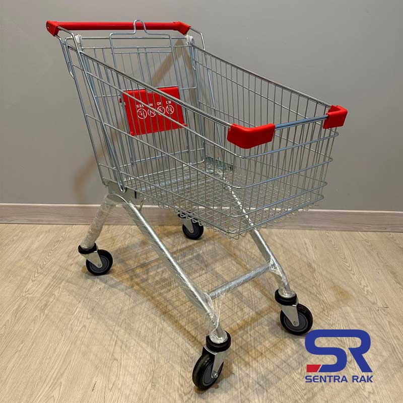 Trolley Belanja Trolley Supermarket 100 liter - Image 8