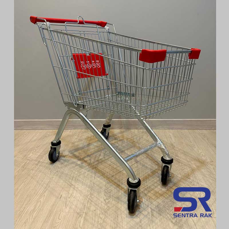 Trolley Belanja Trolley Supermarket 100 liter - Image 7