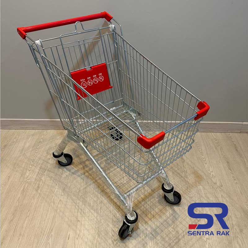 Trolley Belanja Trolley Supermarket 100 liter - Image 6