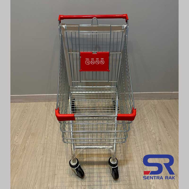 Trolley Belanja Trolley Supermarket 100 liter - Image 3