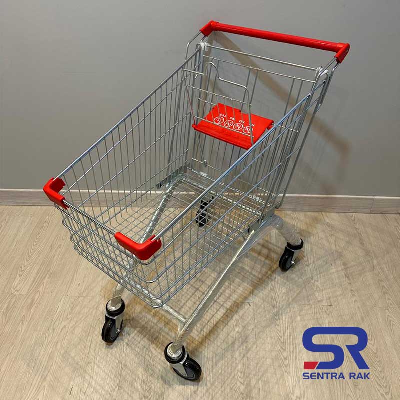 Trolley Belanja Trolley Supermarket 100 liter - Image 2