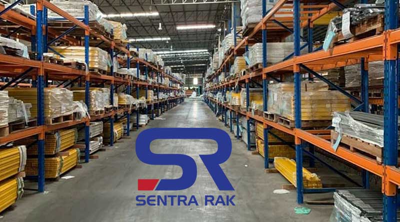 Denah rak gudang 1
