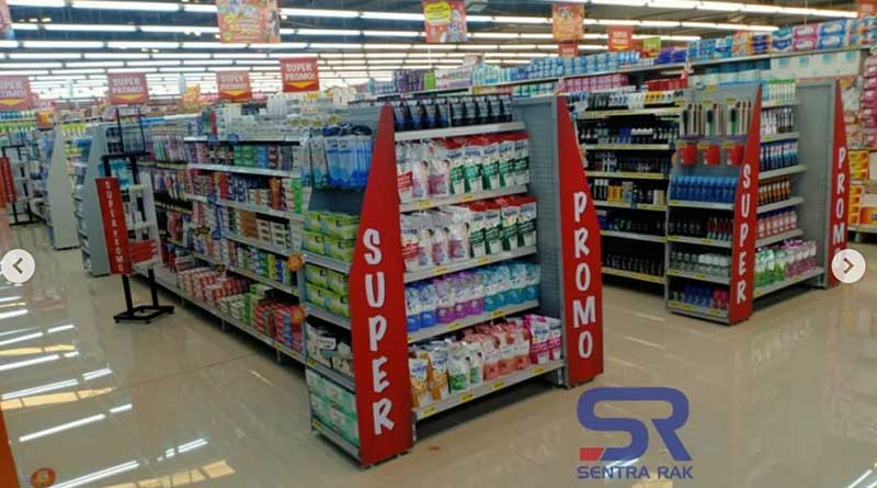 Berbagai Macam Bentuk Rak Produk Promo