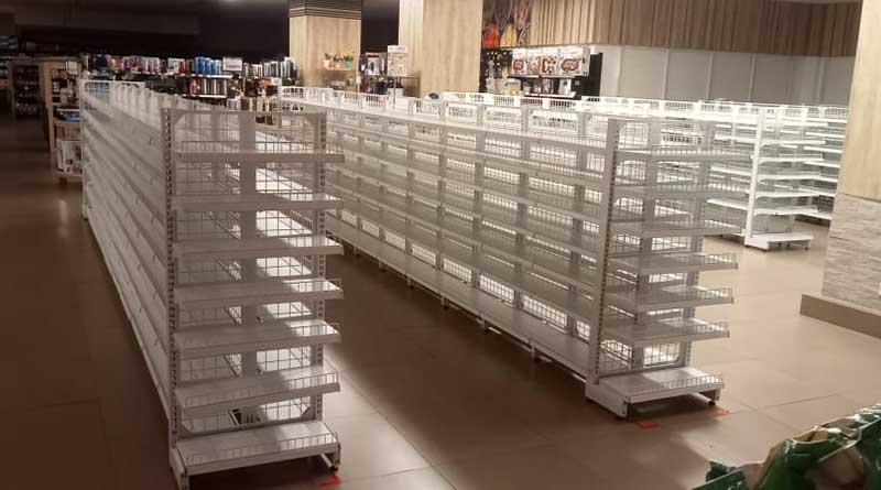 Rak gondola supermarket
