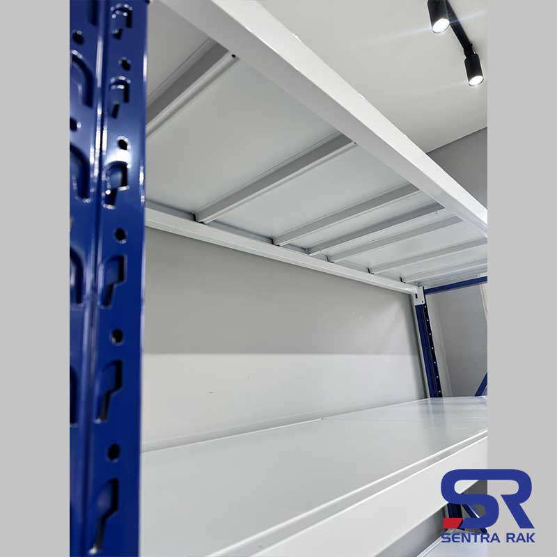 Rak Gudang Medium Duty 4 Susun Kapasitas 1.400 kg- Ukuran : 200 x 200 x 60 cm-Starting - Image 6