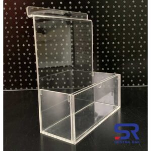 Mask Acrylic Display for Slatwall