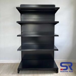 End Gondola Backpanel Plat (Rak Supermarket 110 kg)