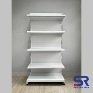 End Gondola Backpanel Plat (Rak Supermarket 80 kg)