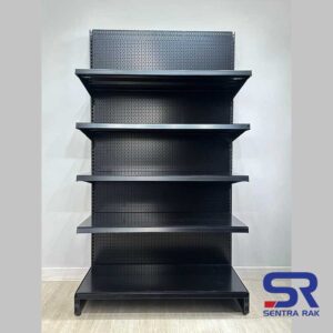 End Gondola Backpanel Perforated (Rak Supermarket 110 kg)