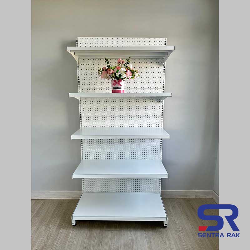End Gondola Backpanel Perforated (Rak Supermarket 80 kg) - Image 3
