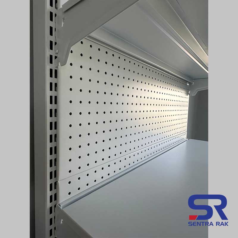 End Gondola Backpanel Perforated (Rak Supermarket 80 kg) - Image 4