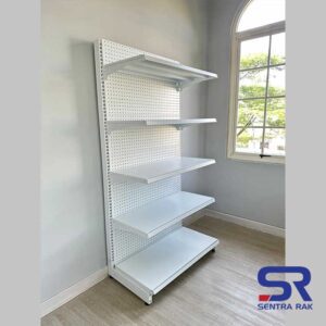 End Gondola Backpanel Perforated (Rak Supermarket 80 kg)