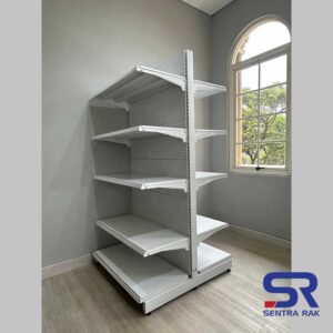 Island Gondola Backpanel Perforated - Starting (Rak Supermarket 80 kg)