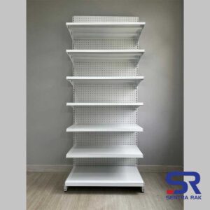 Wall Gondola Backpanel Perforated - Starting (Rak Supermarket 80 kg)