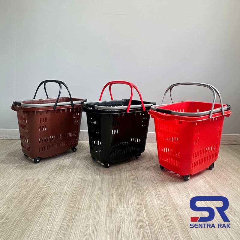 Keranjang Tarik Premium Alumunium Handle Kapasitas 45 L - Image 21