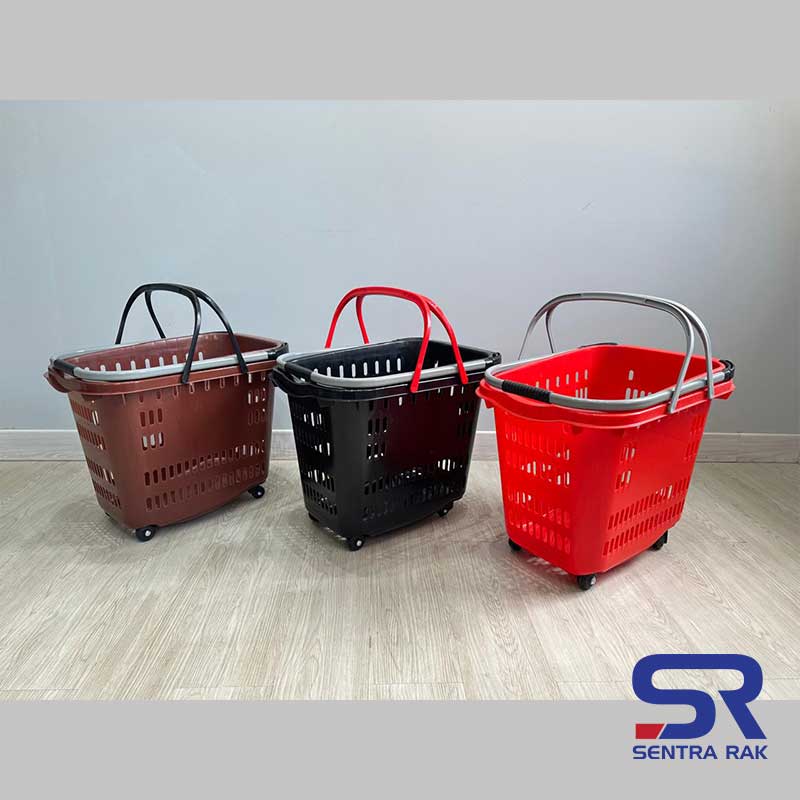 Keranjang Tarik Premium Alumunium Handle Kapasitas 45 L - Image 23