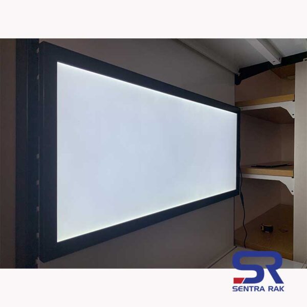 Slim Led Signage - Tipe Magnet • Sentra Rak