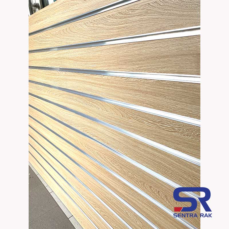 Wooden Slatwall panel L2440 H1220 - Motif Kayu (Wooden) - Image 7