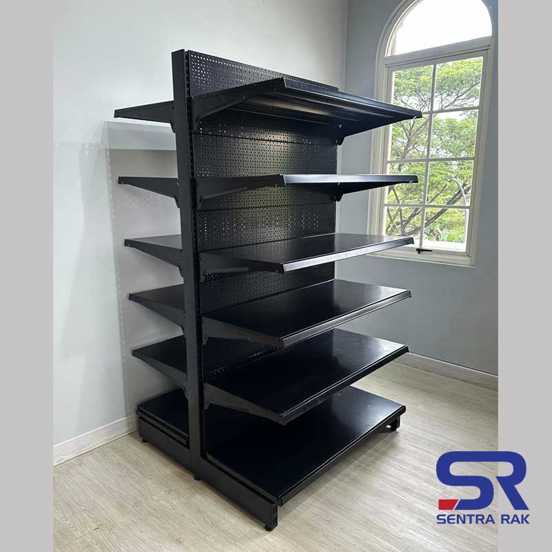 Island Gondola Backpanel Perforated - Jointing (Rak Supermarket 110 kg)