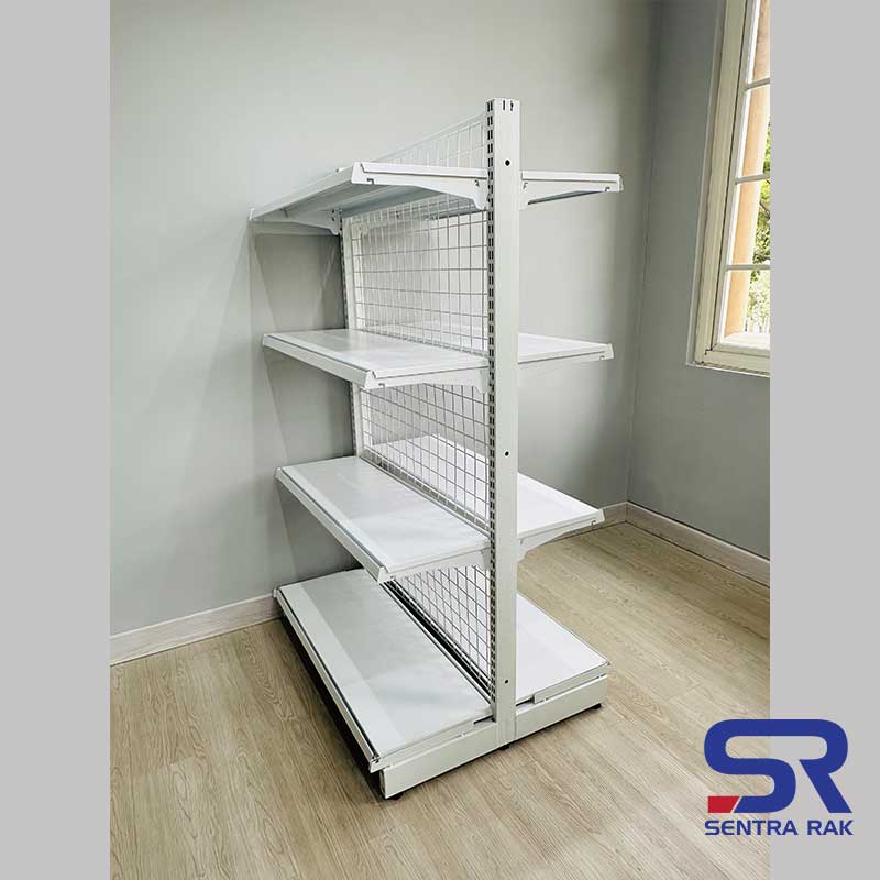 Rak Minimarket SR Double (120x90x35 cm) - 4 susun - Starting - Image 4