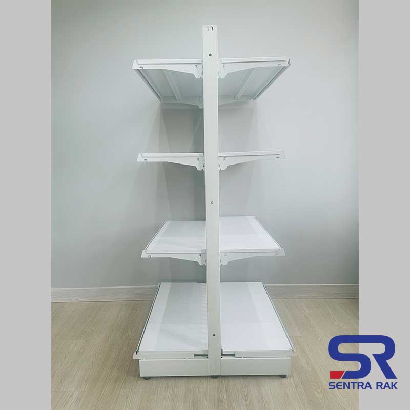 Rak Minimarket SR Double (120x90x35 cm) - 4 susun - Starting - Image 3