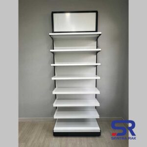 Rak Apotik Wall With Led Signage