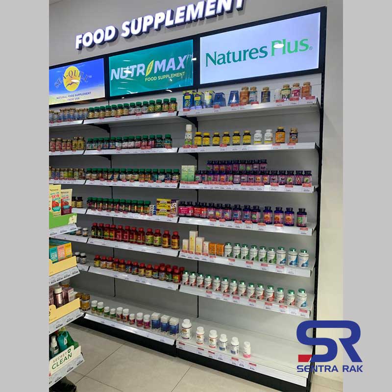 Rak Apotik Wall With Led Signage - Image 12