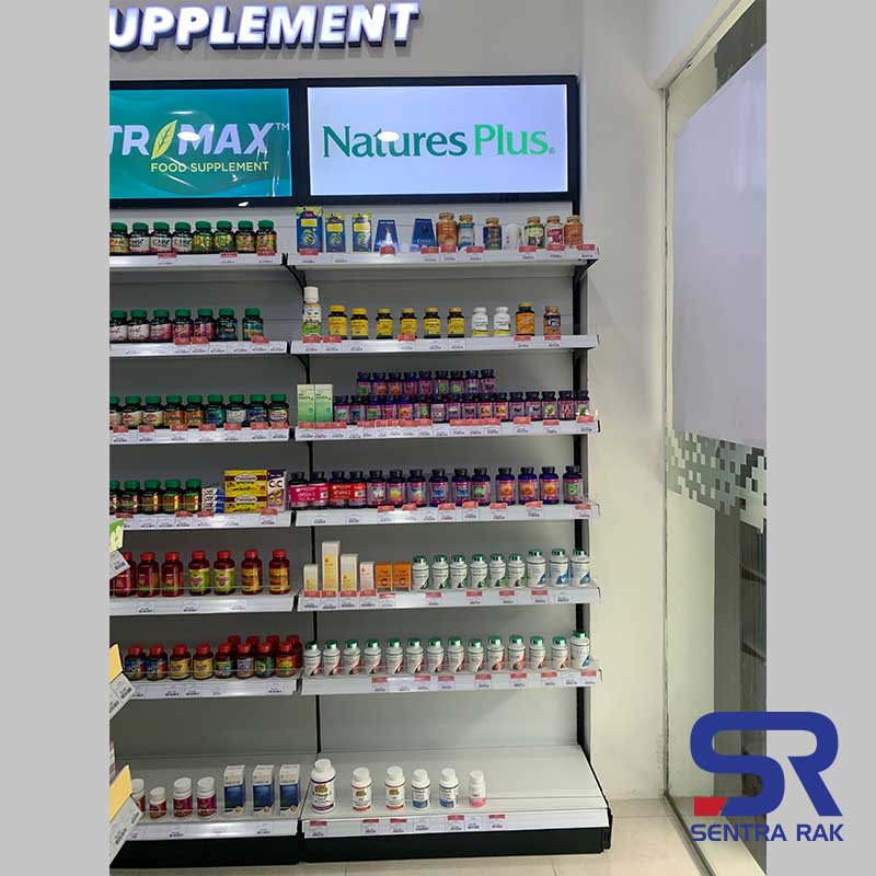 Rak Apotek with LED Slim Signage 3