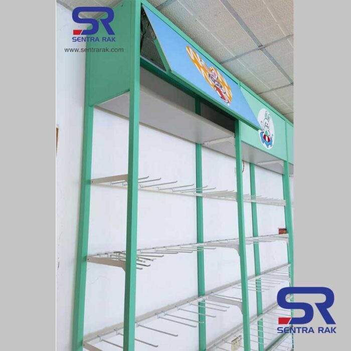 Rak Lifestyle Wall tipe Frame with Storage Box • Sentra Rak