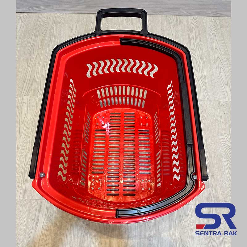 Keranjang Tarik 4 Roda Kapasitas 40 Liter - Image 8