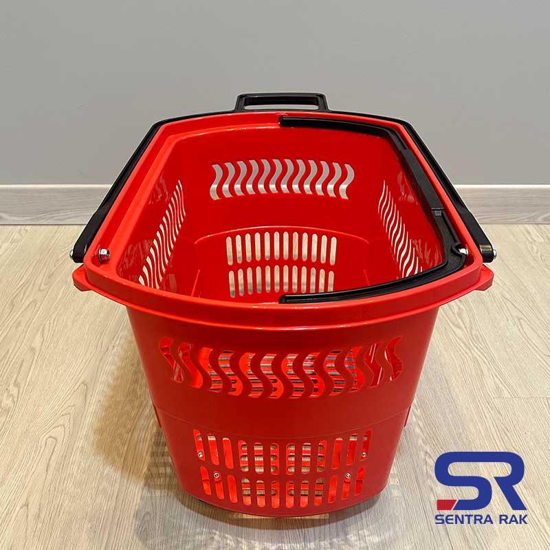Keranjang Tarik 4 Roda Kapasitas 40 Liter - Image 7