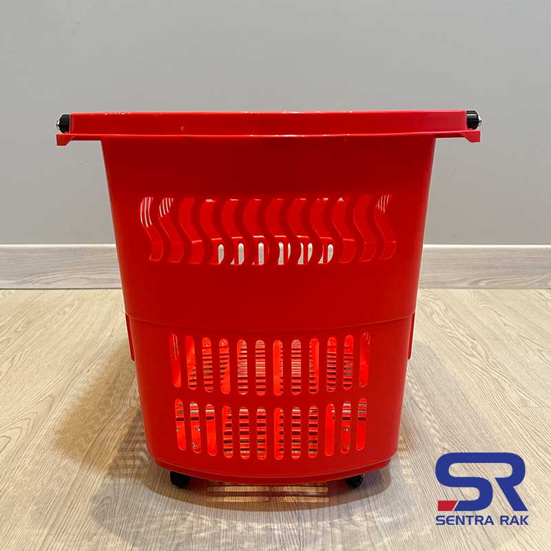 Keranjang Tarik 4 Roda Kapasitas 40 Liter - Image 6
