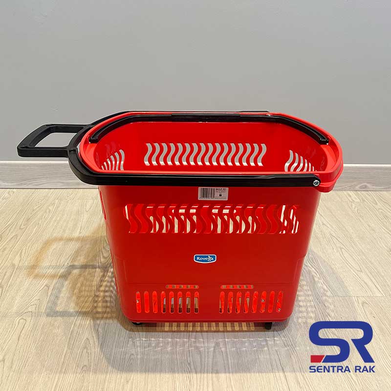 Keranjang Tarik 4 Roda Kapasitas 40 Liter - Image 4