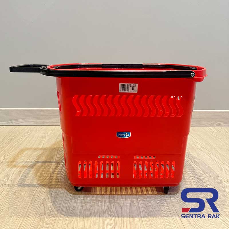 Keranjang Tarik 4 Roda Kapasitas 40 Liter - Image 3