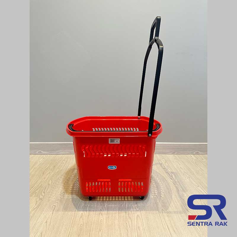 Keranjang Tarik 4 Roda Kapasitas 40 Liter - Image 2