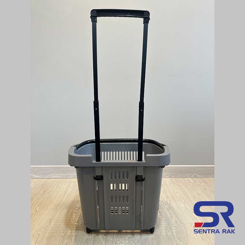 Keranjang Tarik Import Single Handle - 2 Roda - Image 7
