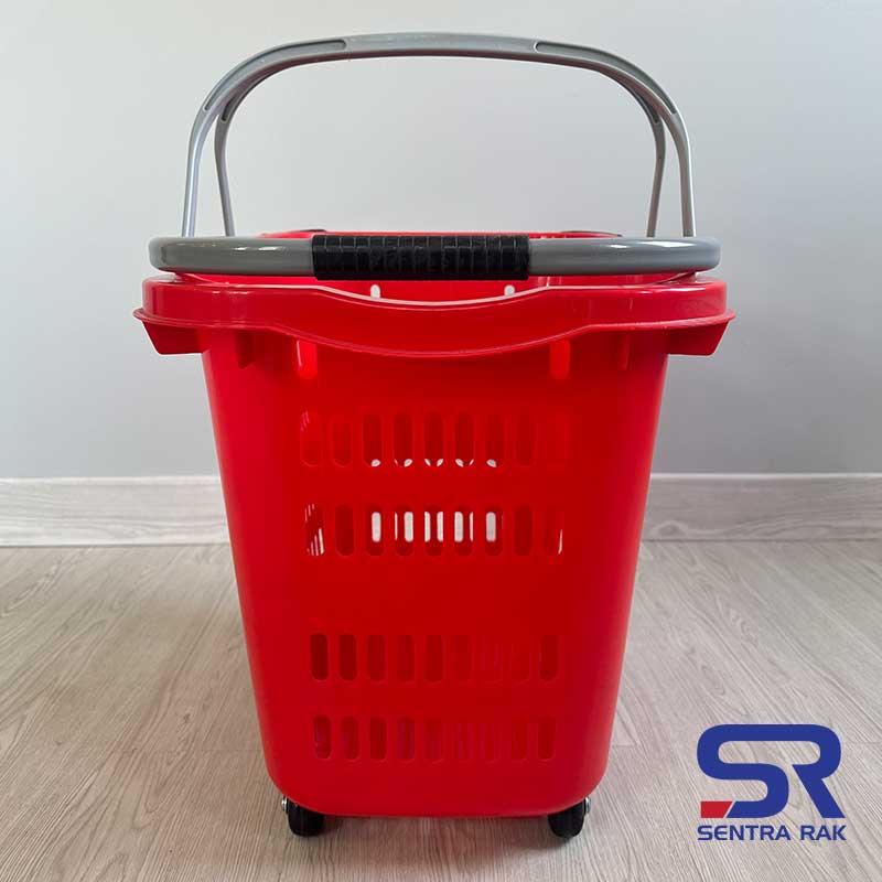 Keranjang Tarik Premium Alumunium Handle Kapasitas 45 L - Image 9