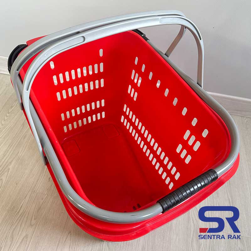 Keranjang Tarik Premium Alumunium Handle Kapasitas 45 L - Image 8